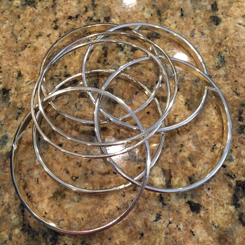 Bangle Bracelets Set - Picture 2 of 6